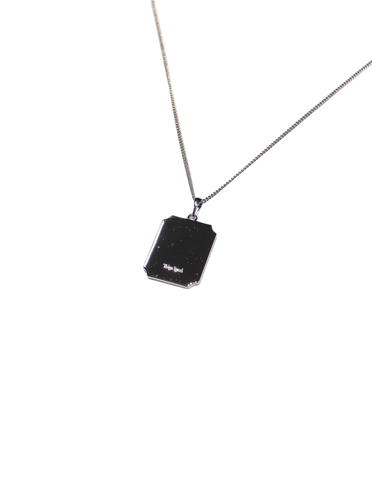 Frame Necklace With Diamond
