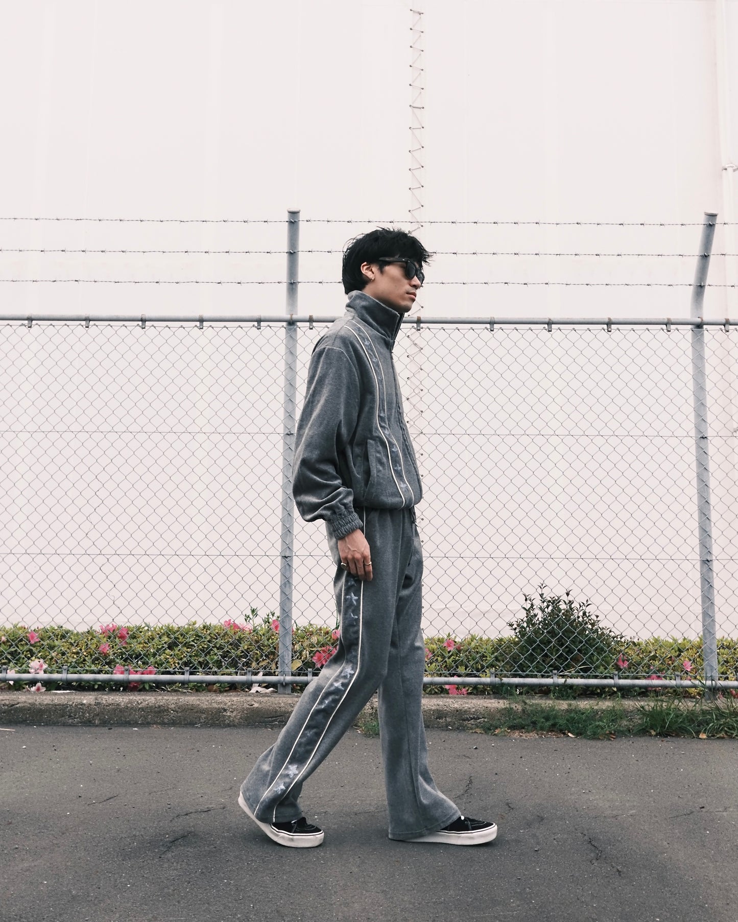 Star SQ Velours Truck Pants “Black”
