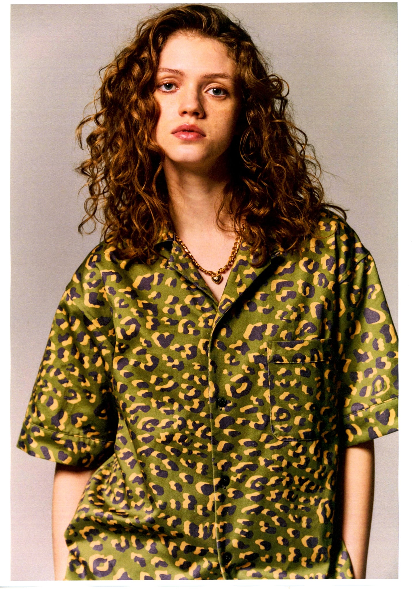 Heart Padlock Necklace With Onyx "L"