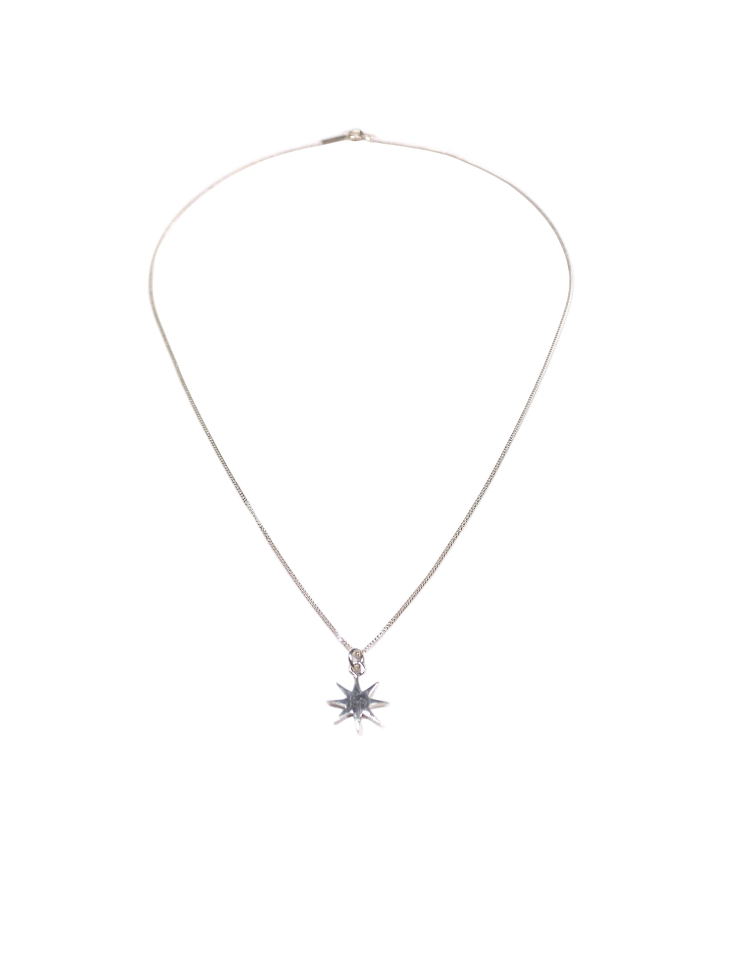 Star Necklace With Diamond