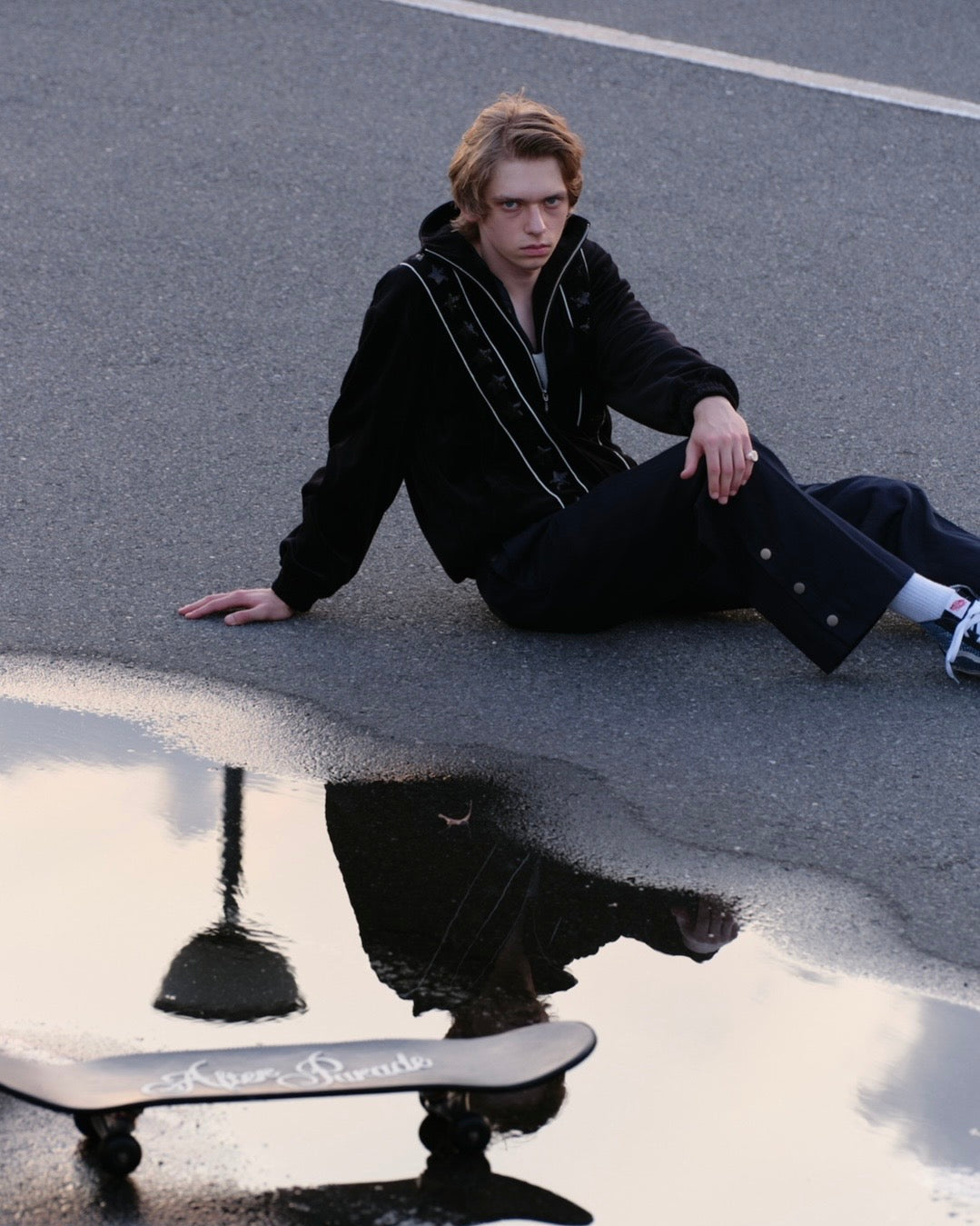 Star SQ Velours Truck Jacket "Black"