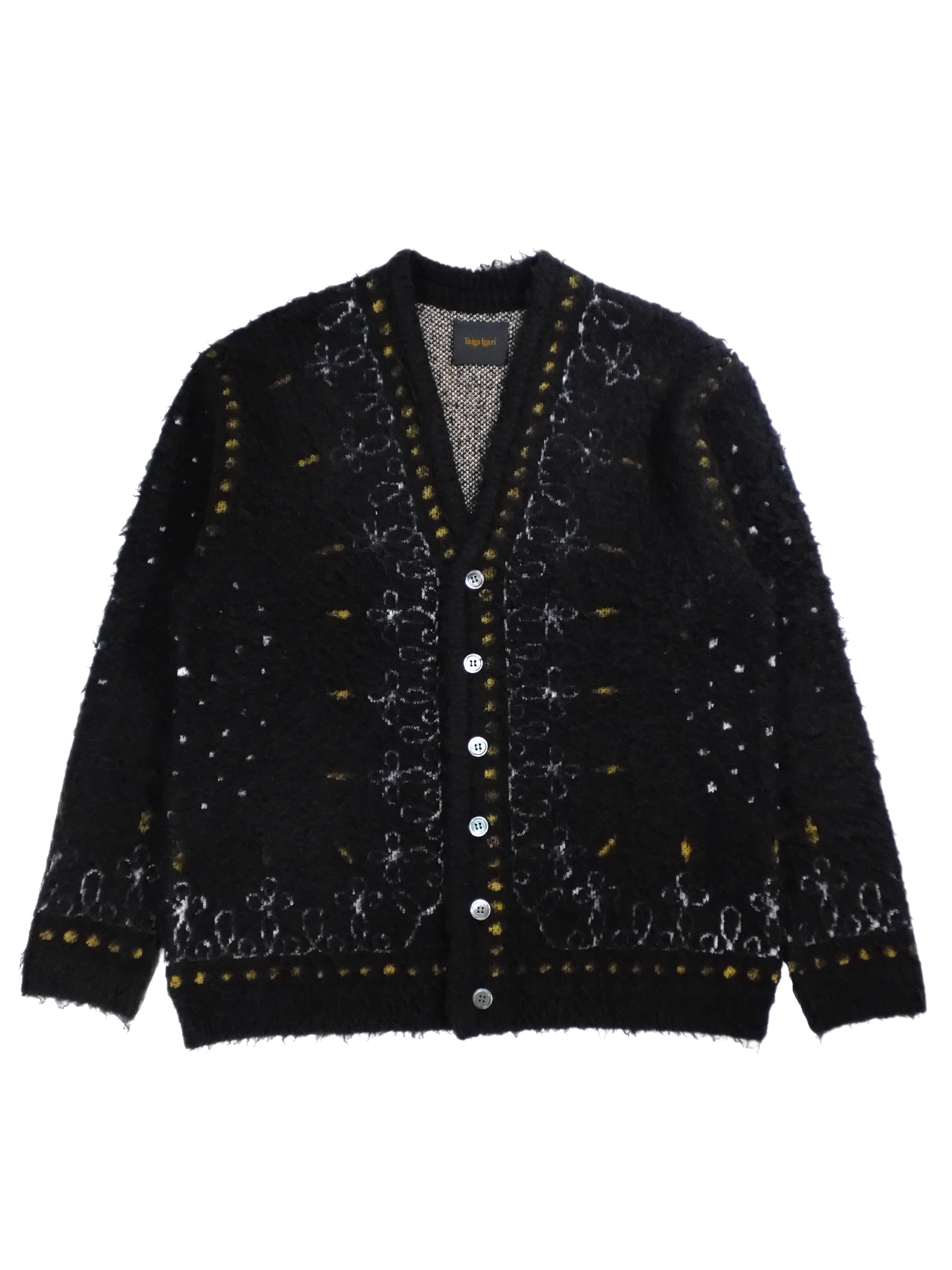 Decoration Jacquard Cardigan – Taiga Igari