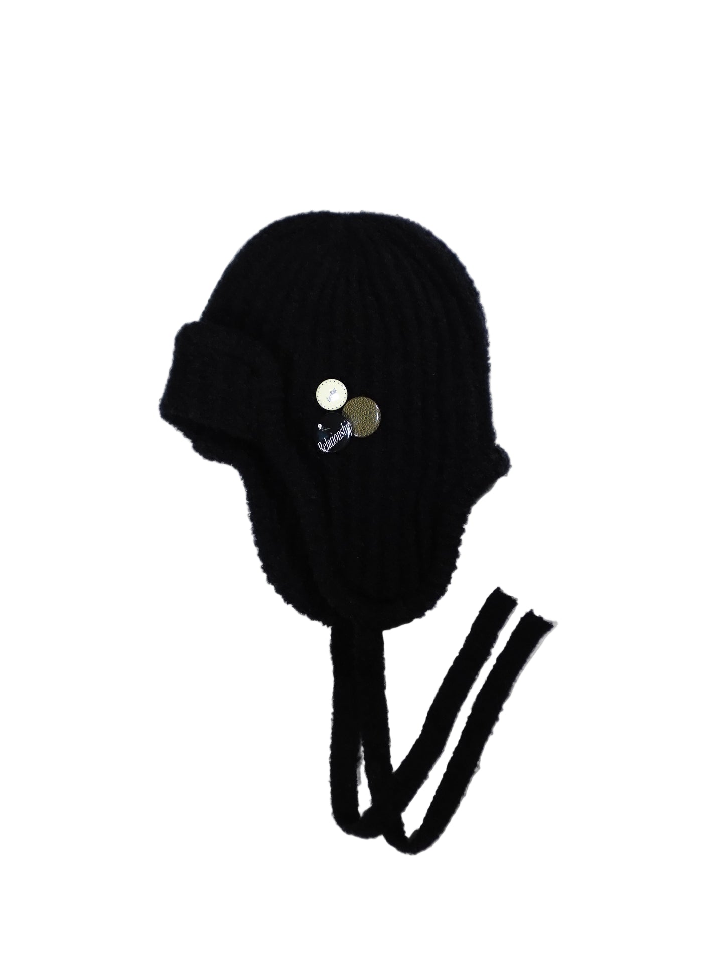 Flight Knit Cap With Pins