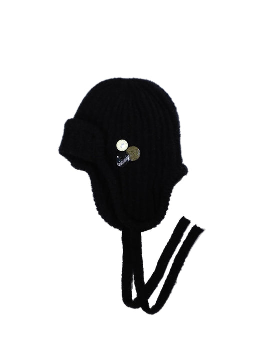 Flight Knit Cap With Pins