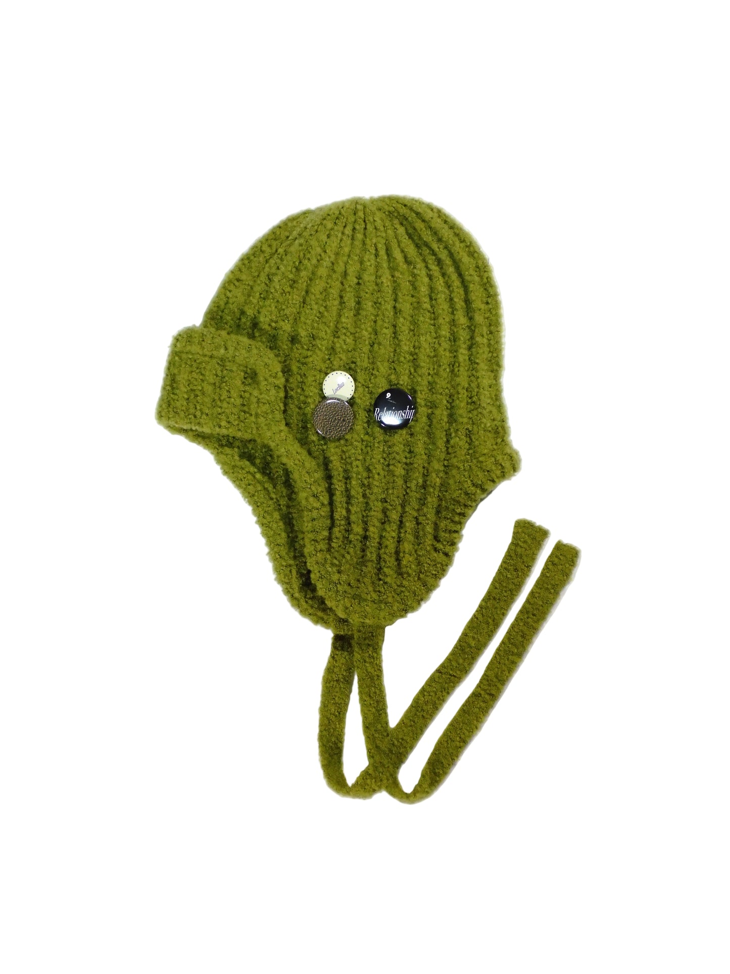 Flight Knit Cap With Pins