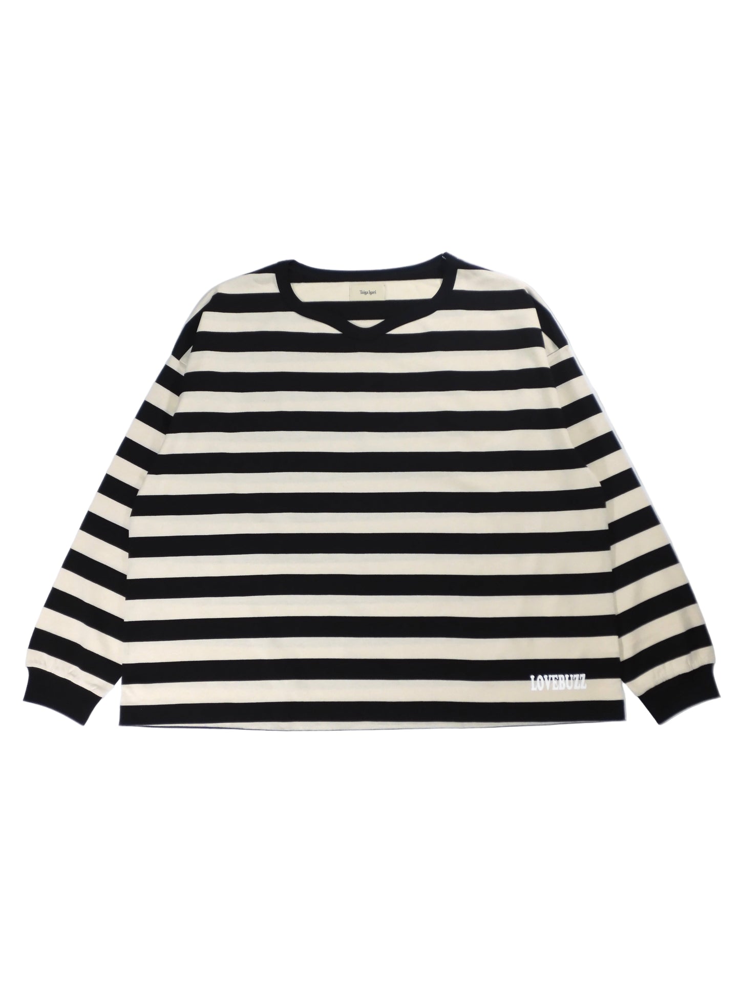 LOVEBUZZ Border L/S T-Shirt