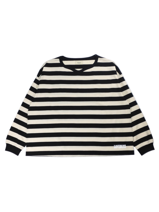 LOVEBUZZ Border L/S T-Shirt
