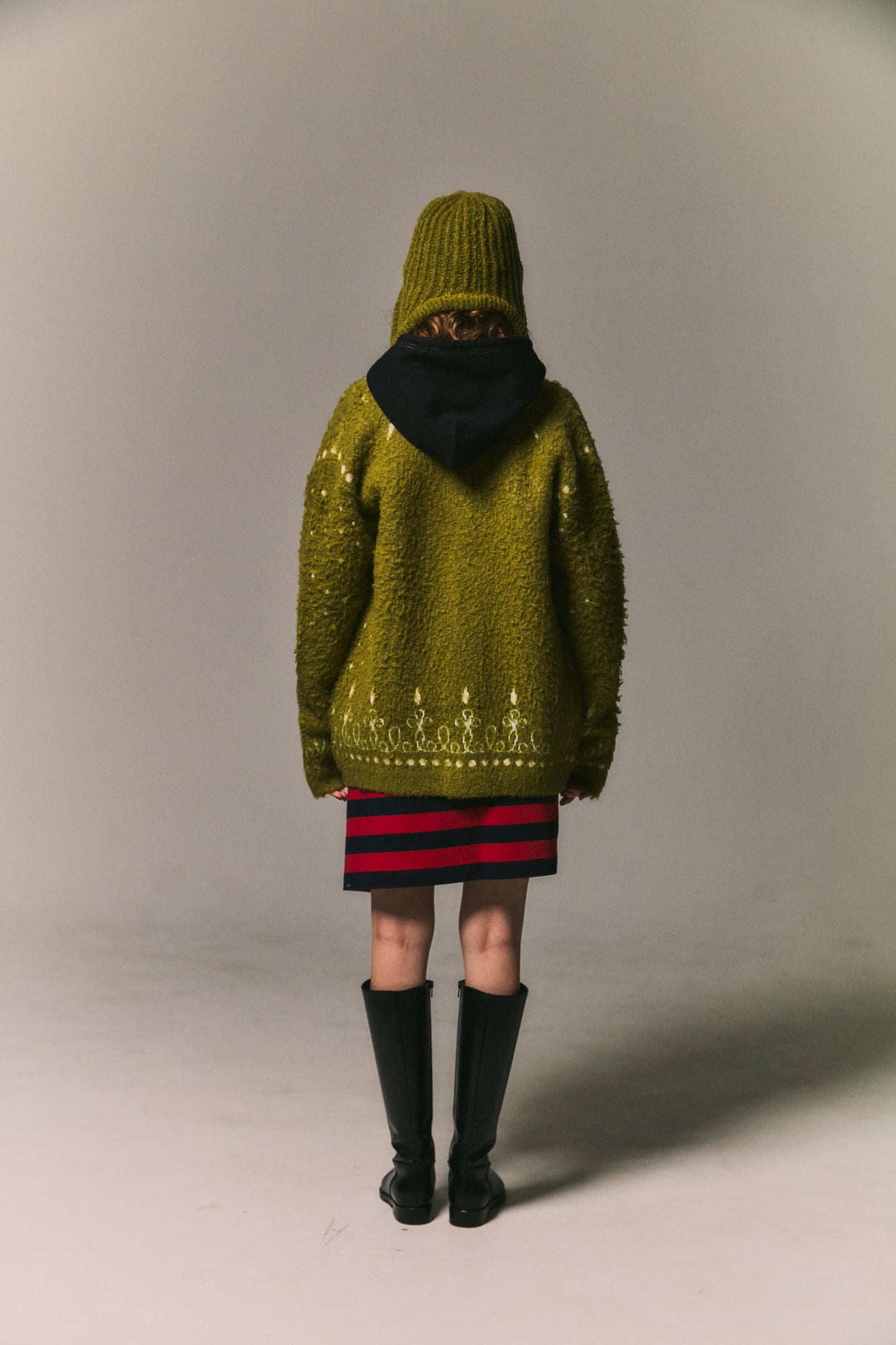 Flight Knit Cap With Pins