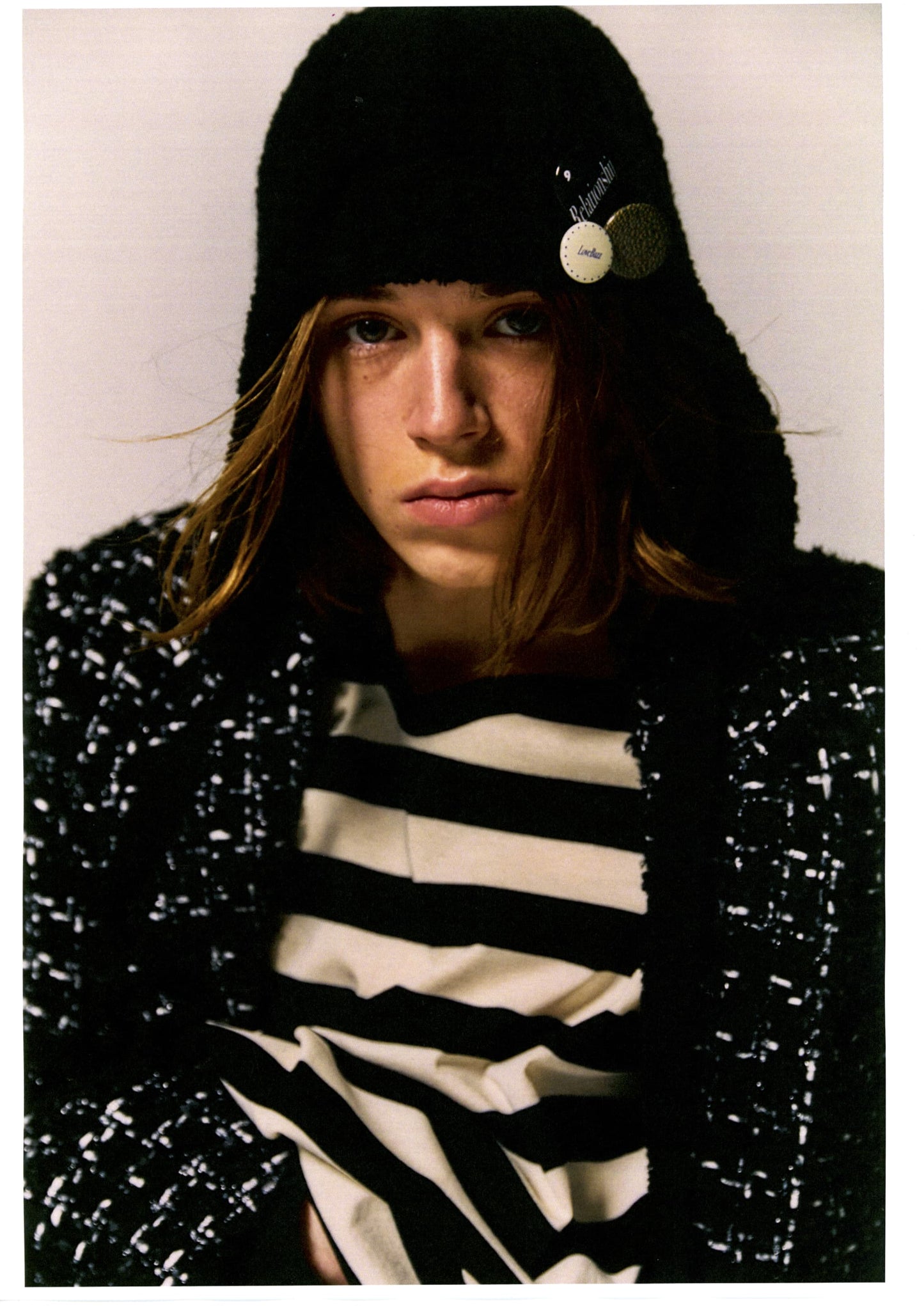 Flight Knit Cap With Pins