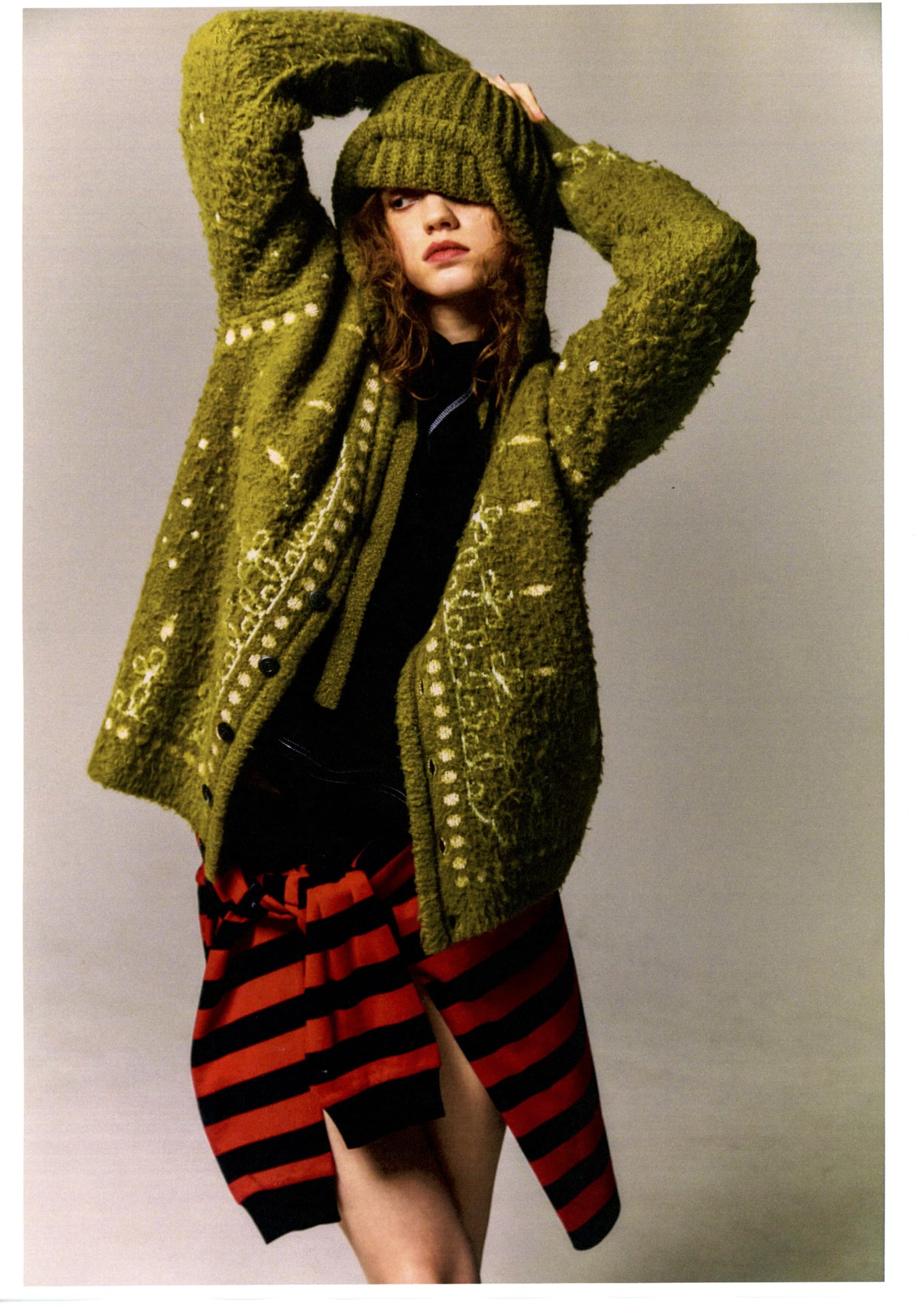 Flight Knit Cap With Pins